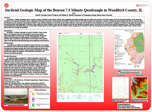Surficial Geology of the Benson Quadrangle