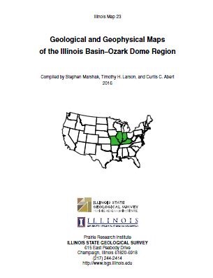 Image of Report for Geological and Geophysical Maps of the Illinois Basin-Ozark Dome Region
