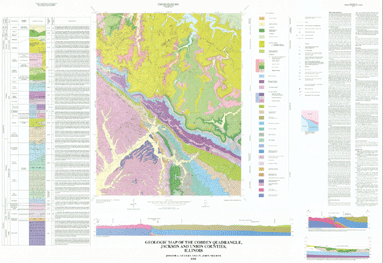 Cobden Geology map