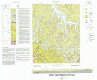 Goreville Geology map