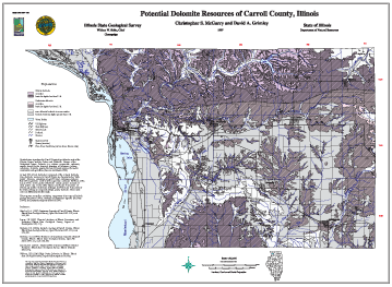 Potential Dolomite Resources of Carroll County