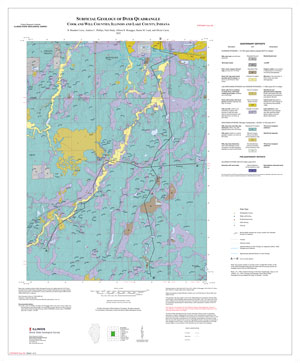Surficial Geology of Dyer Quadrangle, sheet 1