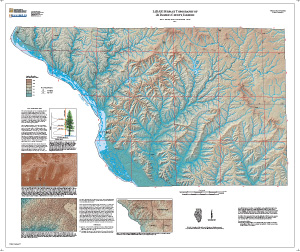 LiDAR Surface Topography of Jo Daviess County
