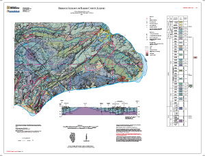 Hardin County Bedrock Geology Sheet 1