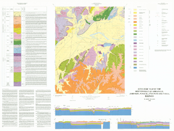 Reevesville Geology Map