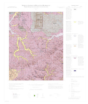 Surficial Geology of Willisville Quadrangle, map thumbnail, sheet 1