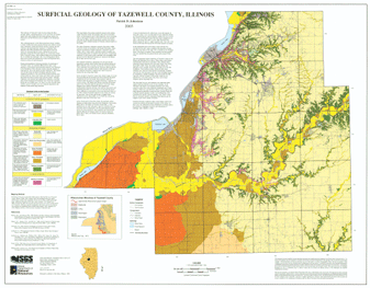 Surficial Geology of Tazewell County