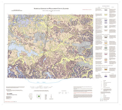 Williamson County Surficial Geology Map Sheet 1