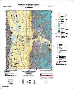 Bedrock Geology of Hardin Quadrangle