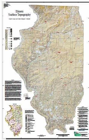 Illinois Surface Topography