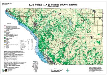 Land Cover Map, Jo Daviess County