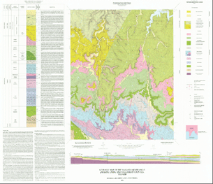Makanda Geology map